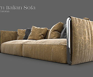FlexForm Italian Sofa