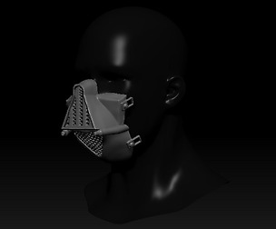 Quarantine Mask Darth Vader Style