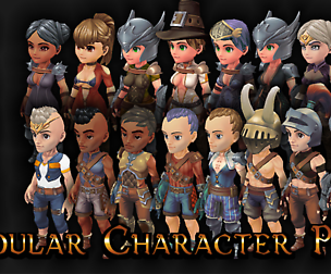Modular character pack