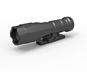 Flashlight for cosplay blaster