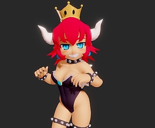 Bowsette (Rigged)