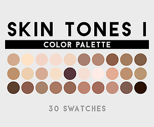 Skin Tones I Color Palette