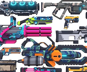 CB Sci-Fi Gun Pack