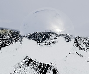 Snow Mountains HDR 11K
