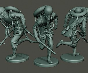 German soldier ww1 run G5