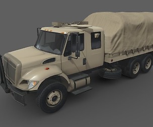 Military Truck Beige