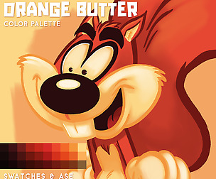 Orange Butter Color Palette