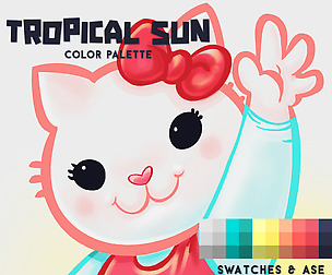 Tropical Sun Color Palette