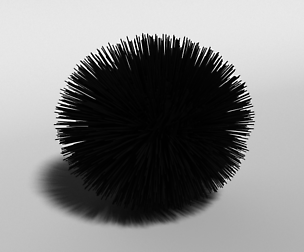 Cartoon Sea Urchin Free 3D model