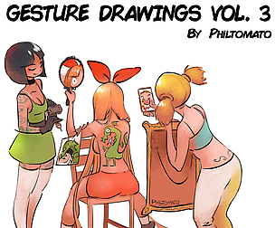 Gesture Drawings Vol. 3 by Philtomato