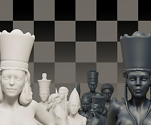 Beautiful Chess Female