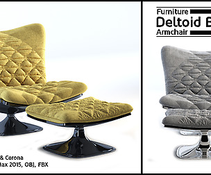 Deltoid Baxter Armchair