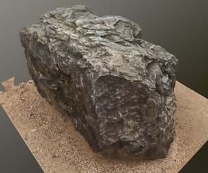 Photoscan_Rock_0001_only HighPoly Mesh