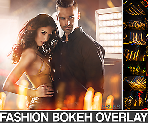 Fashion Bokeh overlays, photoshop overlays