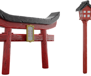 Japanese Styalized Props Pack