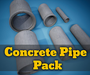 Game Ready Concrete Pipe Pack