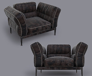 ADDA Italian ArmChair Set