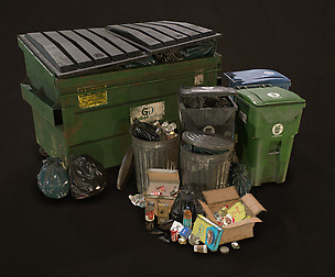 Urban Trash Pack Vol 3 - Low Poly