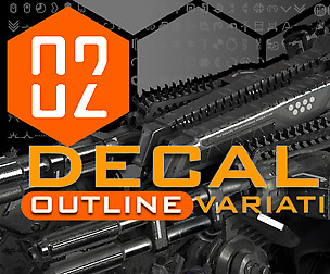 Outline Variation - Decal Pack