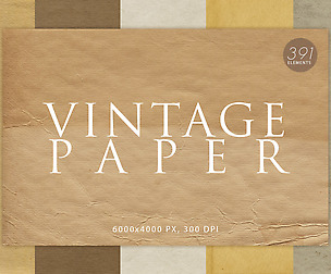 391 Vintage Paper Textures