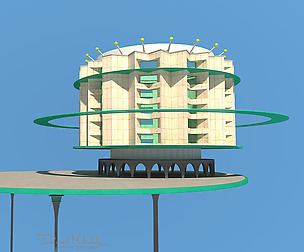Futuristic Architecture Skyscraper #08