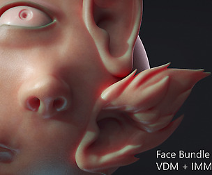 Zbrush - Free - Face IMM + VDM Bundle