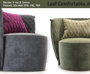 Leaf Comfortable Armchair