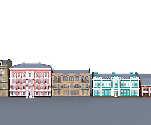 Old east european houses pack 01
