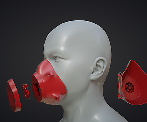Mask Print Ready STL 3D print