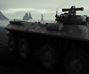 Create Realistic VFX for a WWII Tank in Houdini 19