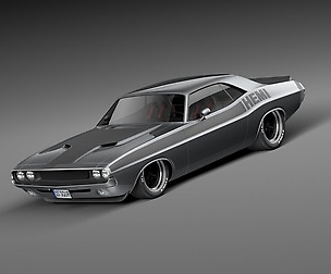 Dodge challenger 1970 pro touring