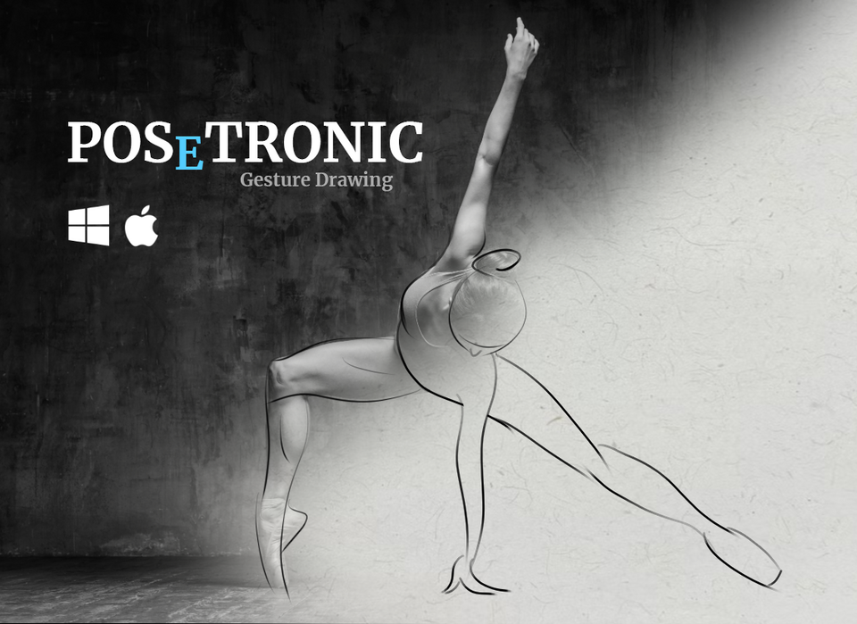 Posetronic Gesture and Sketch App