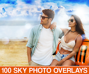 100 Blue Sky Overlays, sky overlay