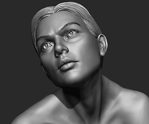 Woman Realistic Zbrush Sculpt 2
