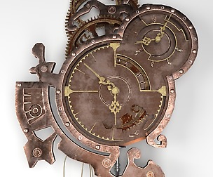 iron clock