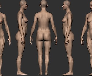 Female Base mesh