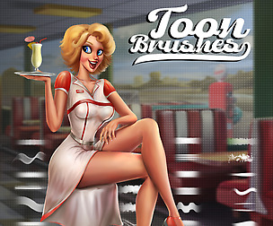 60+ Toon Brushes for illustration