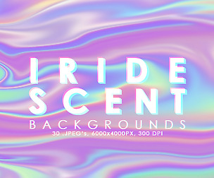 Iridescent Abstract Backgrounds