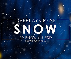 Real Snow Overlays