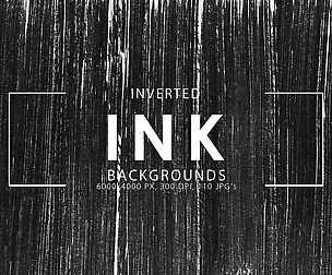 Inverted Black Ink Backgrounds