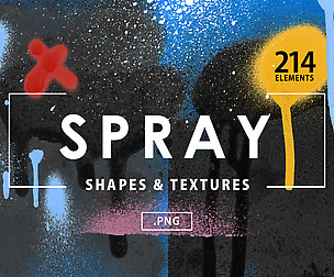 Spray Shapes & Textures