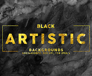 Black Artistic Backgrounds