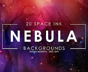 Nebula Ink Backgrounds