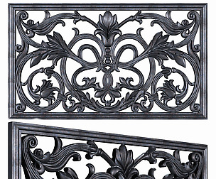 Fencing grille screen