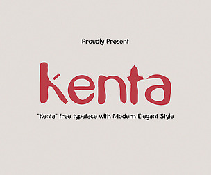 Kenta Typeface