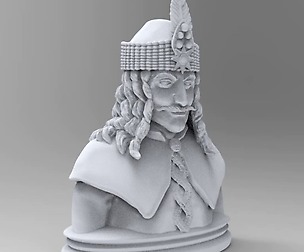 Vlad Tepes 3D print model