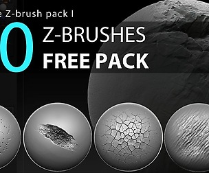 Zbrush (20 Brushes) : Zbrush Set