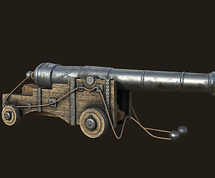 pirate cannon