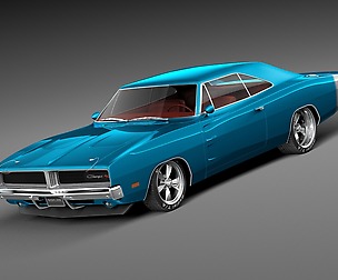 Dodge Charger Pro Touring 1968-1969