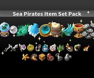 Sea Pirates Item Set Pack